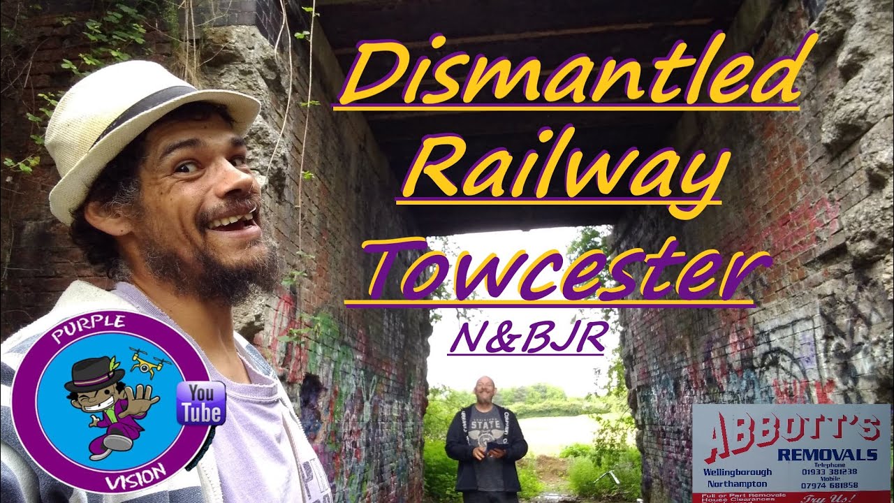 N&BJR The Northampton & Banbury Junction Railway at Towcester - Dismantled Railway Walk