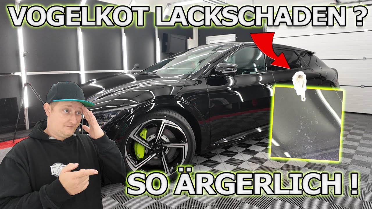 Vogelkot hat den Lack noch vor Auslieferung zerfressen? Neuwagen polieren mit Chemicalworkz EVO Mini