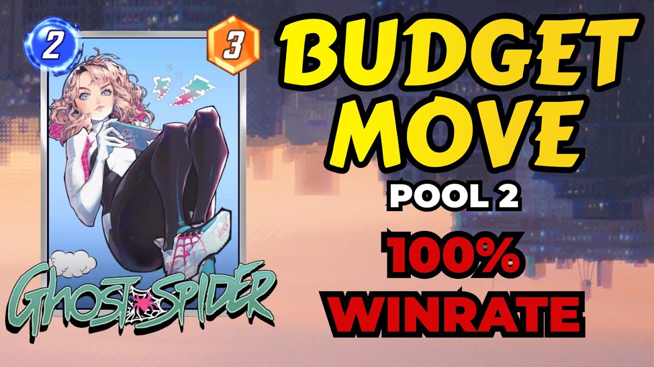 BUDGET MOVE Pool 2 con Ghost Spider 100% WINRATE | Marvel Snap ITA