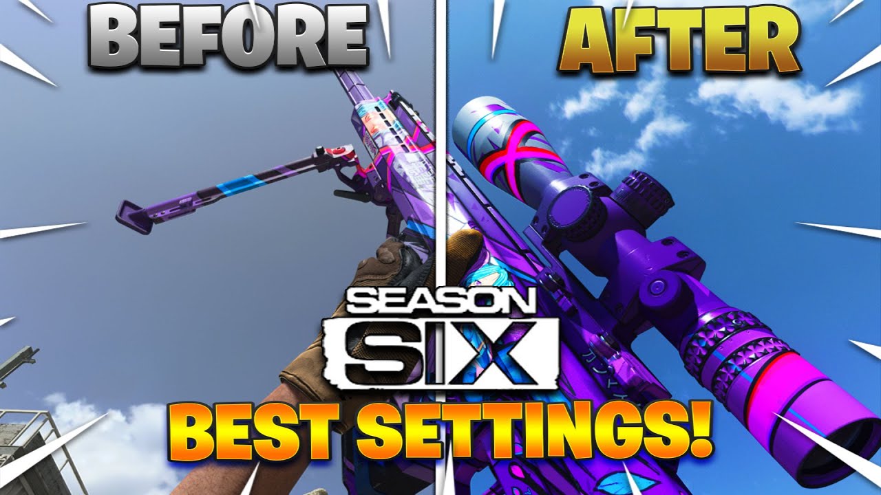 NEW BEST SETTINGS for CONSOLE & PC - CONTROLLER/GRAPHICS/SENSITIVITY for MW (SEASON 6 BEST SETTINGS)