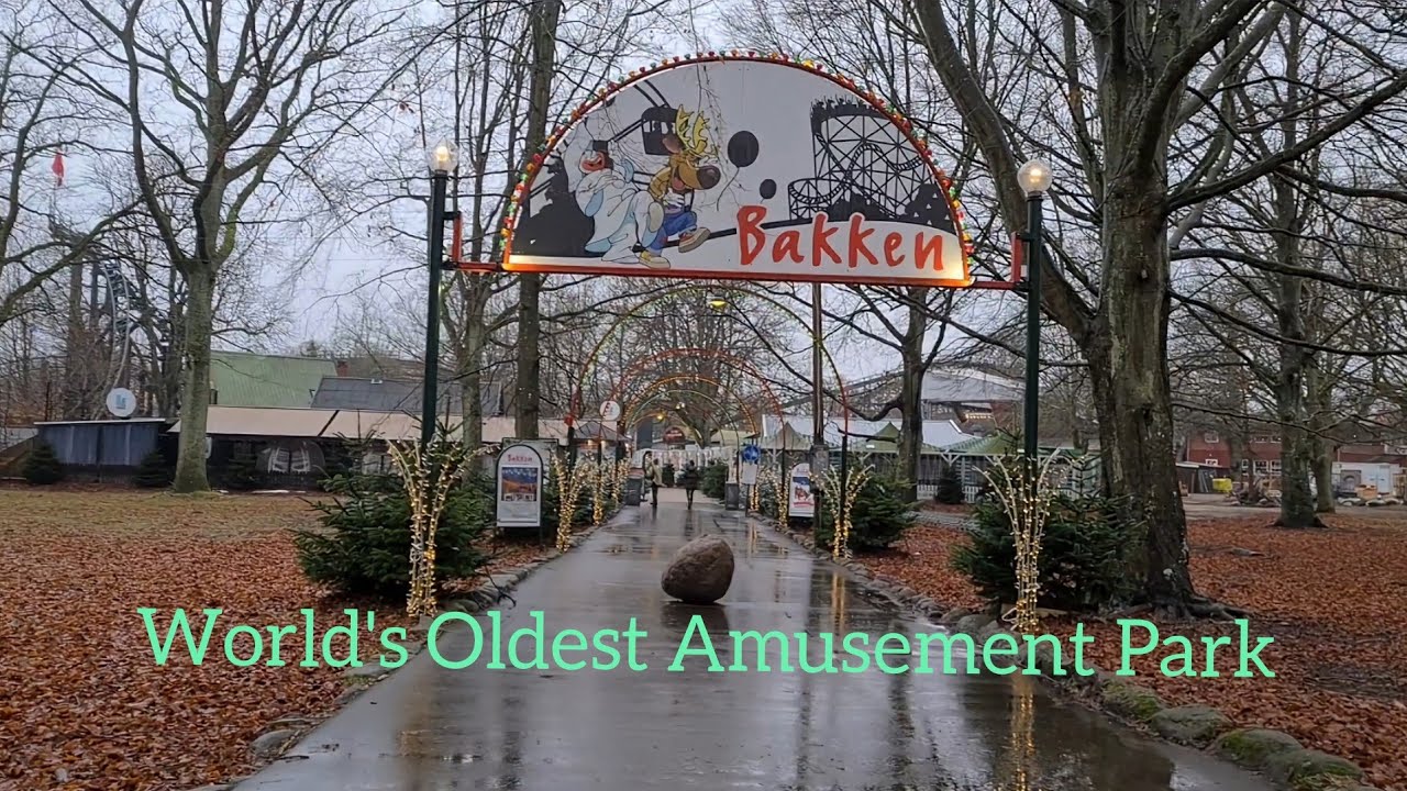 BAKKEN -  World's Oldest Amusement Park - Tour of empty Bakken#denmark #copenhagen #europe