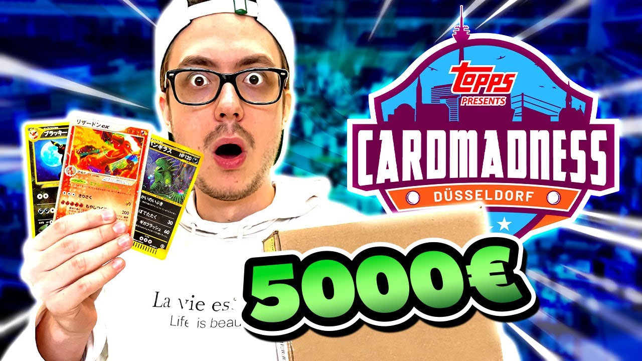 POKEMON KARTEN f&uuml;r 5000&euro; auf KARTENMESSE gekauft 😱 Cardmadness D&uuml;sseldorf