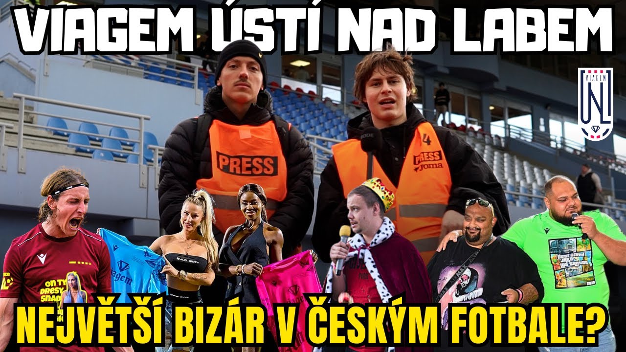 GENI&Aacute;LN&Iacute; MARKETING, NEBO OSTUDA FOTBALU? VIAGEM UST&Iacute; NAD LABEM