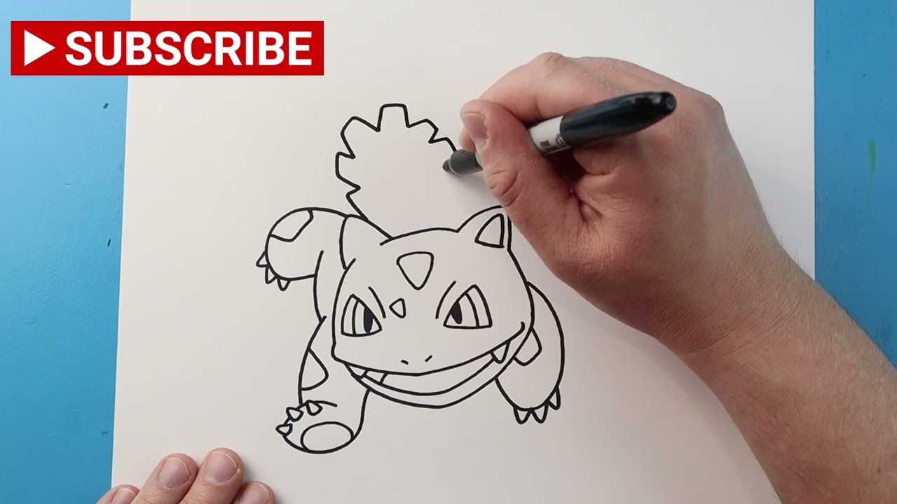 How to Draw Ivysaur Razor Leaf Attack | Pokemon