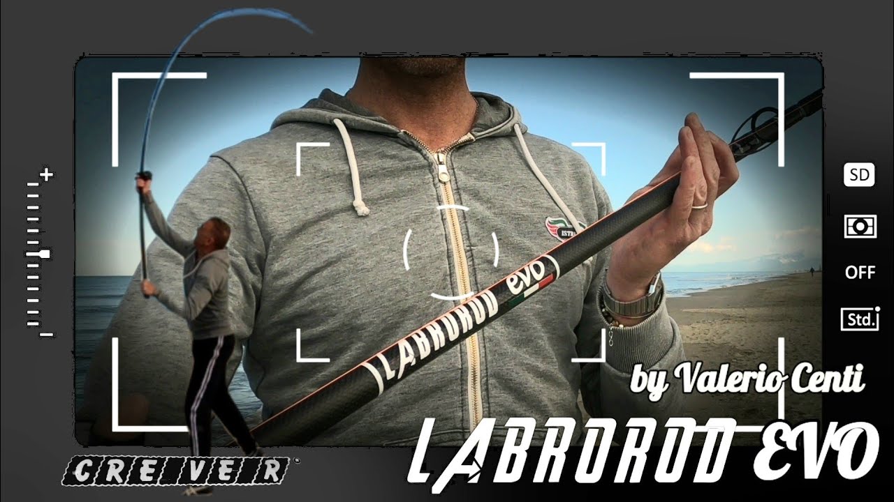 Labrorod EVO 🇮🇹 : Canna in due pezzi da Surfcasting 4 ▪︎ 7 once!