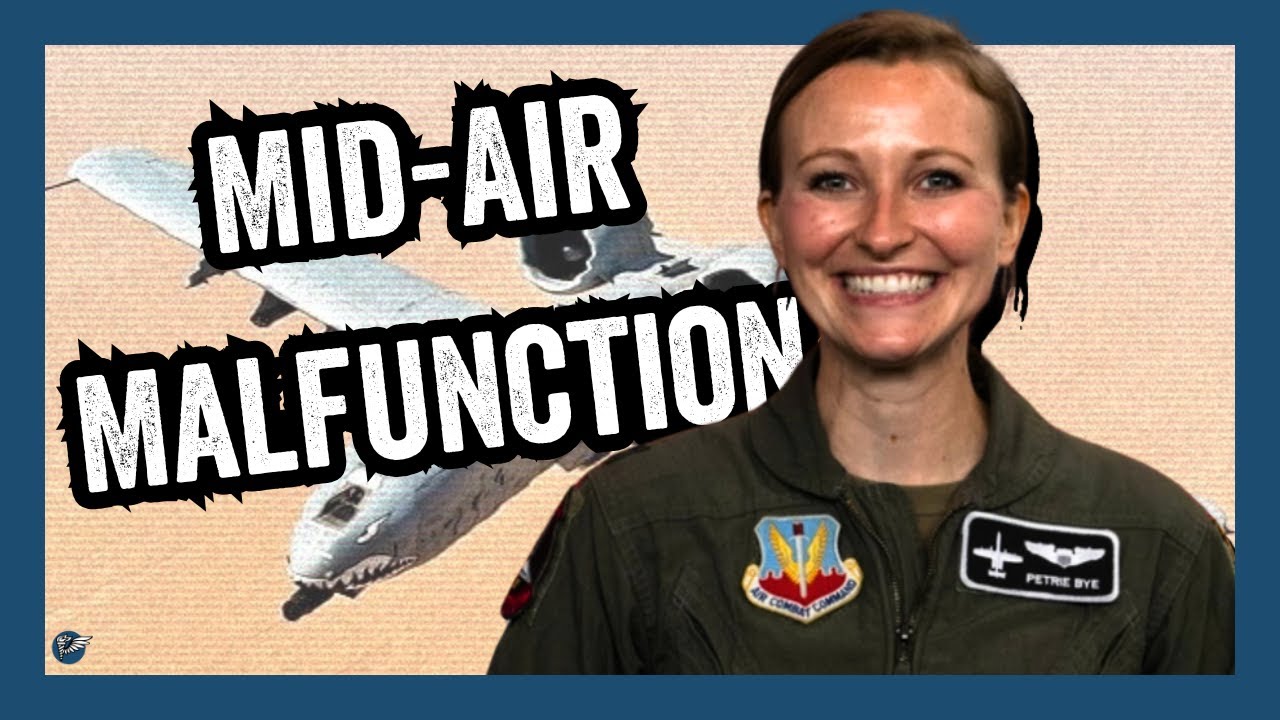 The Smooth Belly-Landing of an A-10 Warthog After Its Landing Gear Failed