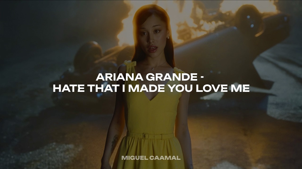 Ariana Grande - hate that i made you love me (Sub. Espa&ntilde;ol + Lyrics/Letras)