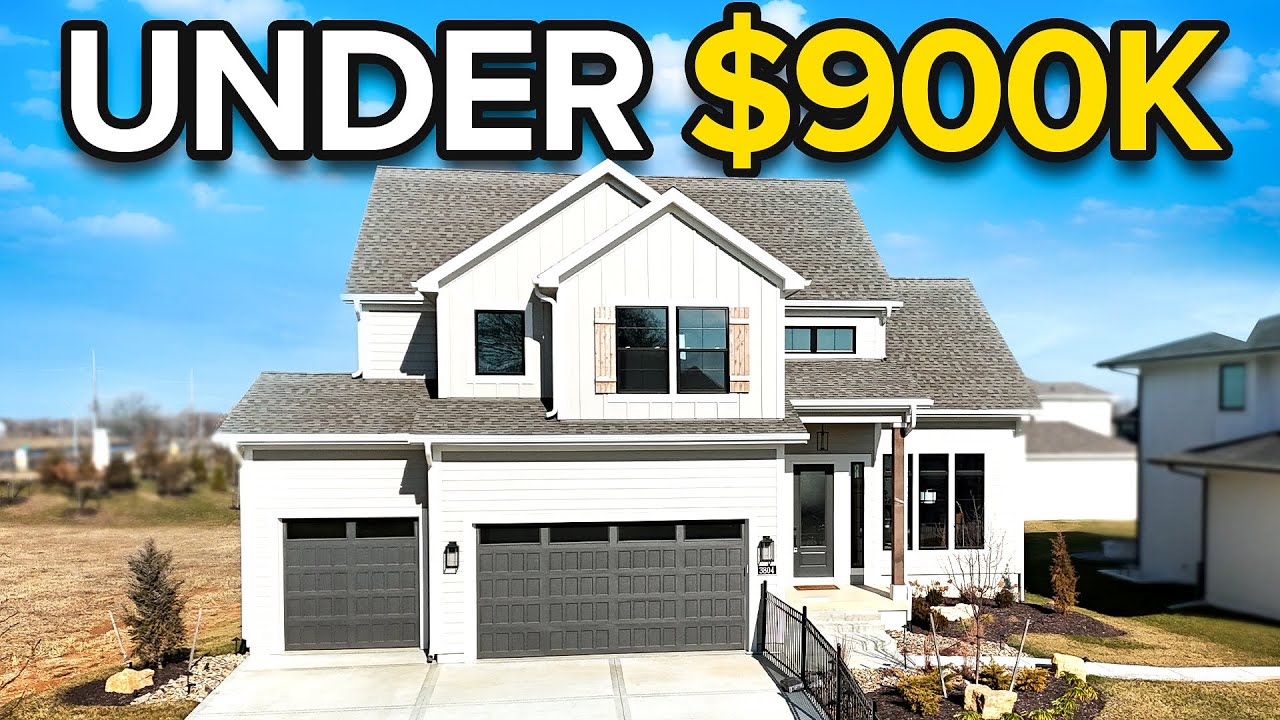 Inside *TWO* New Homes In Overland Park UNDER $900,000 [Southern Meadows]