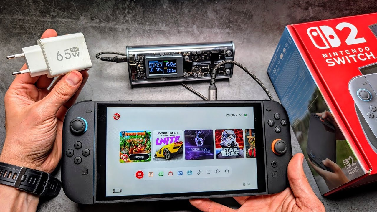 How to Charge Nintendo Switch 2 - Several Different Ways