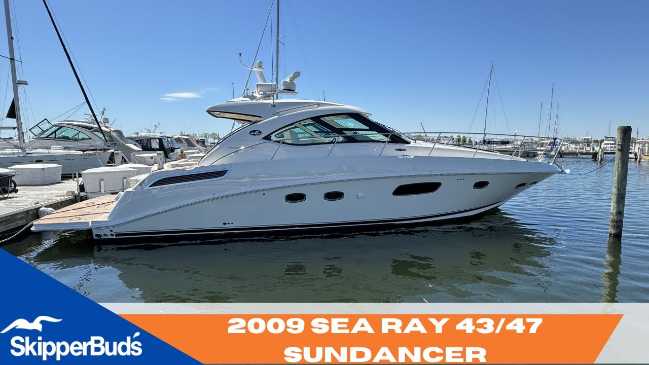 2009 Sea Ray 43/47 Sundancer Yacht Tour SkipperBud's