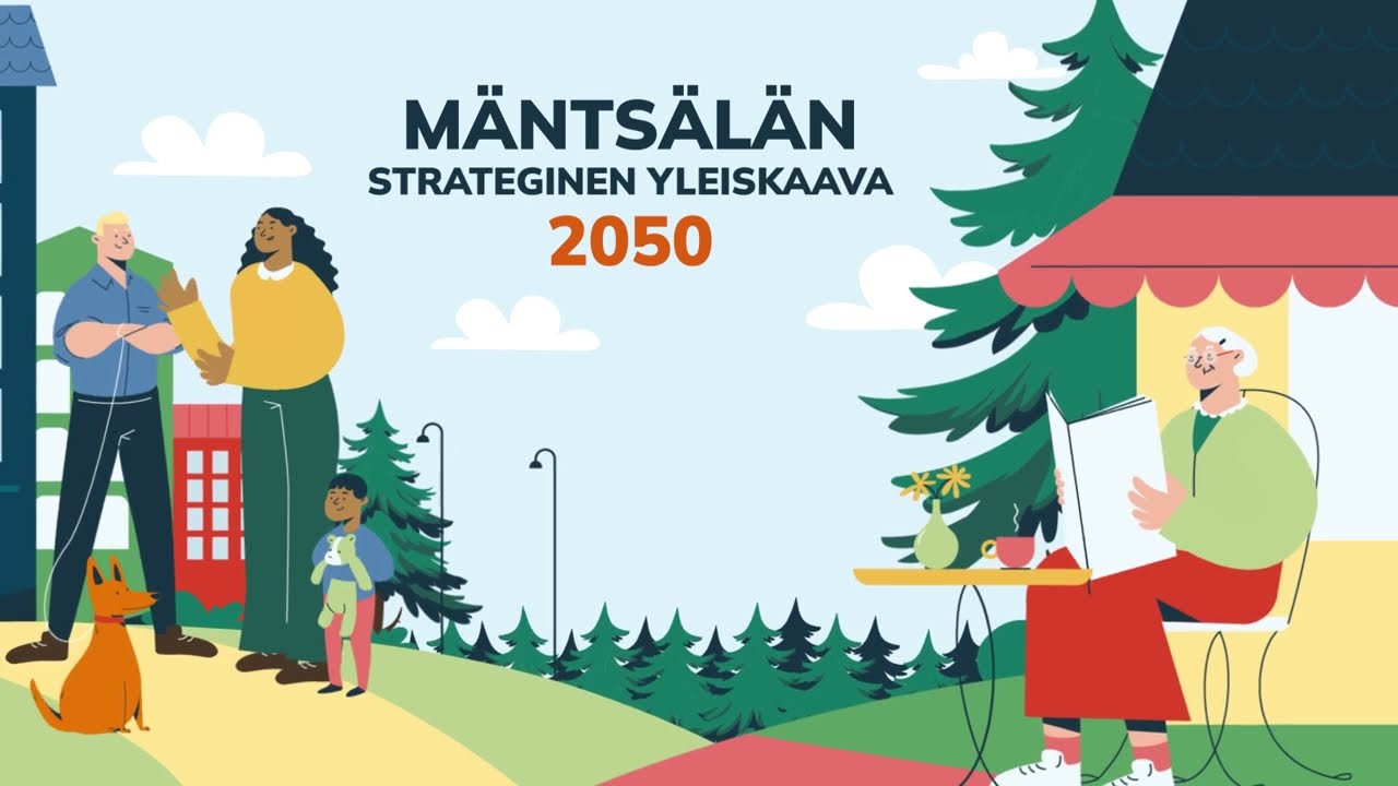 Mäntsälä Yleiskaava 2050 esittelyanimaatio
