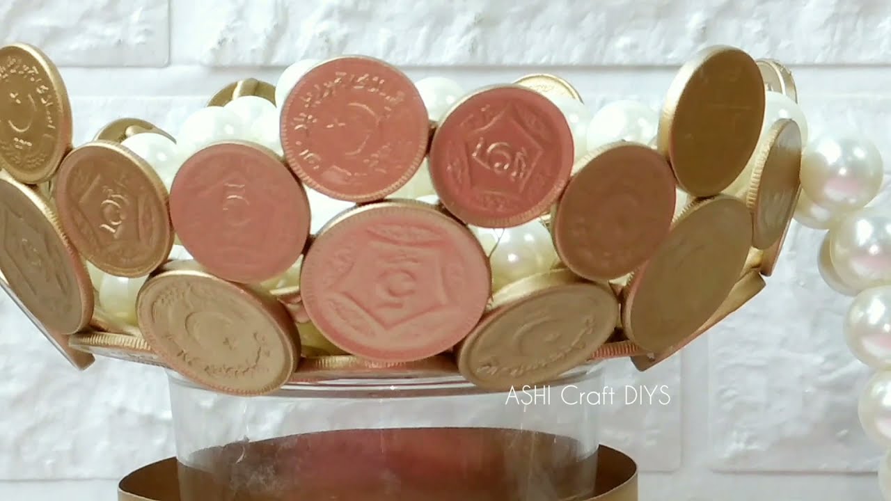Bowl Making With Coins | Handmade Craft |  @ZardosiTutorial