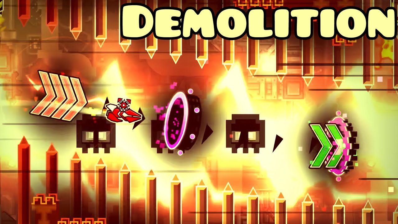 &ldquo;Demolition&rdquo; by GDGrazy | Geometry Dash Weekly Demon #63