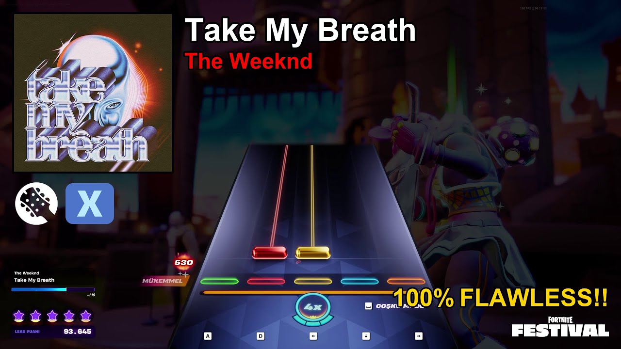 Take My Breath Expert Lead 100% FC - Fortnite Festival