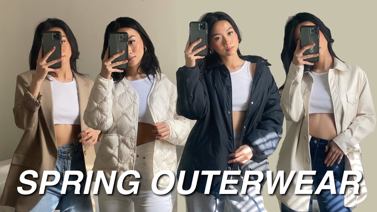 MY ESSENTIAL/MUST-HAVE SPRING OUTERWEAR + outfit ideas | Colleen Ho