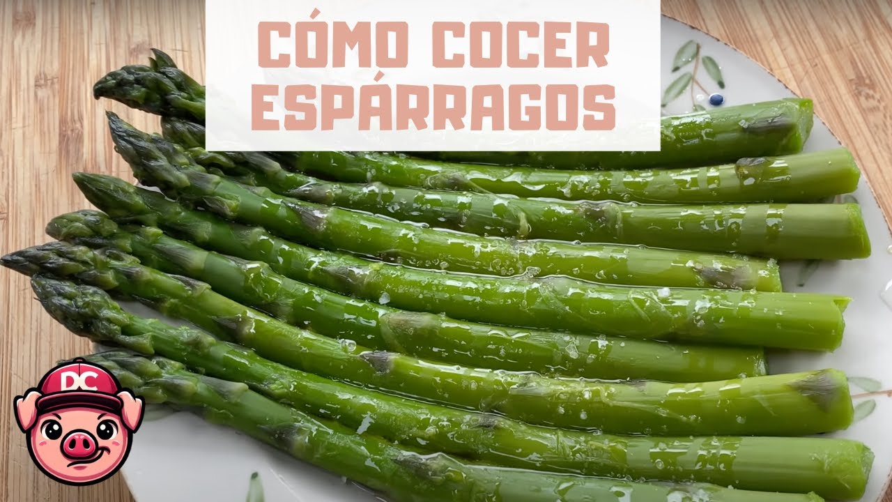 Cómo Cocer Espárragos Verdes o Trigueros 🌱 ¡RECETA CON ESPÁRRAGO!