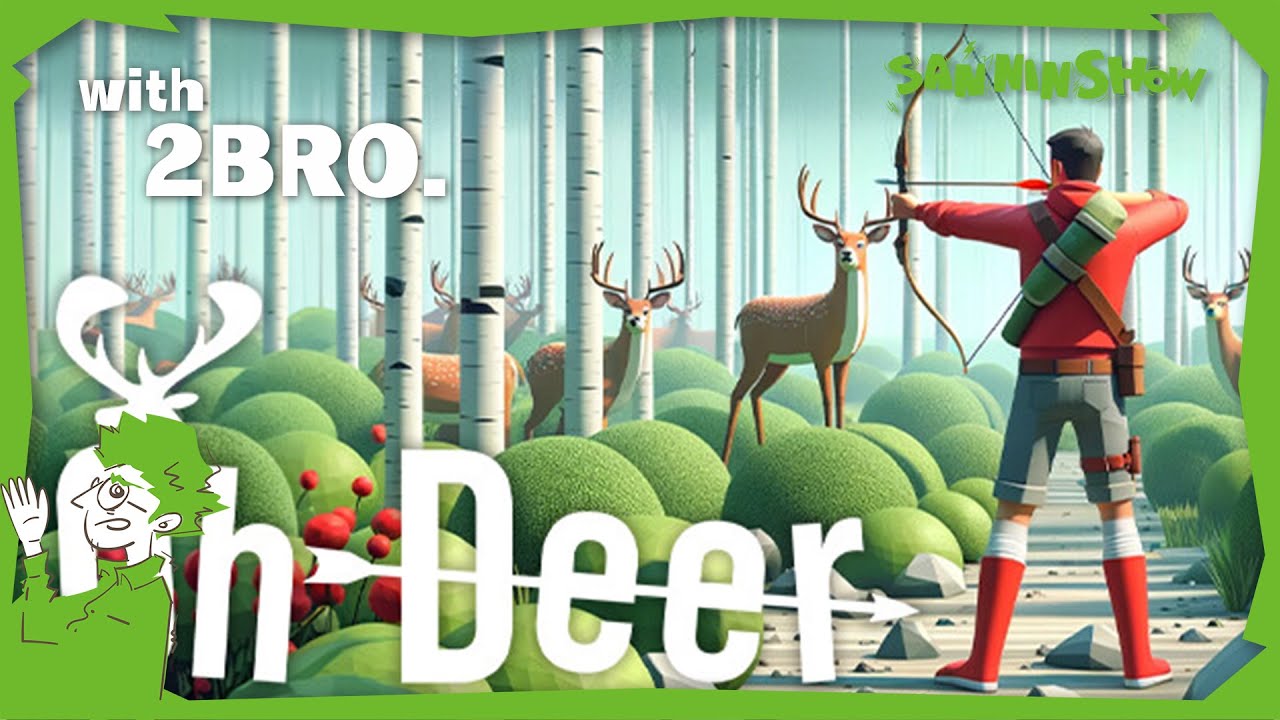 シカとハンターの４対１の戦い【Oh Deer】視点：鉄塔　w/ぺちゃんこ,弟者,兄者,おついち