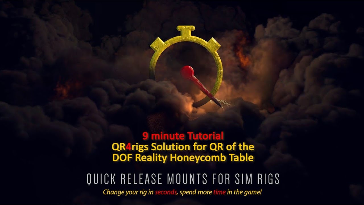 QR4rigs solution for QR of the DOF Reality Honeycomb Table