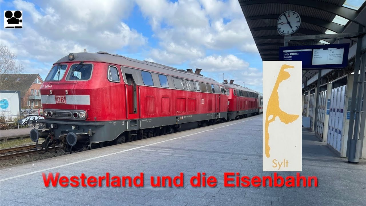 Eisenbahn in Westerland auf Sylt