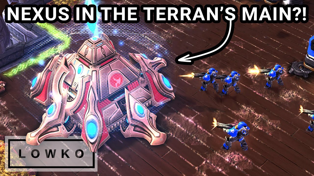 StarCraft 2: Proxy NEXUS in the Terran's Main!