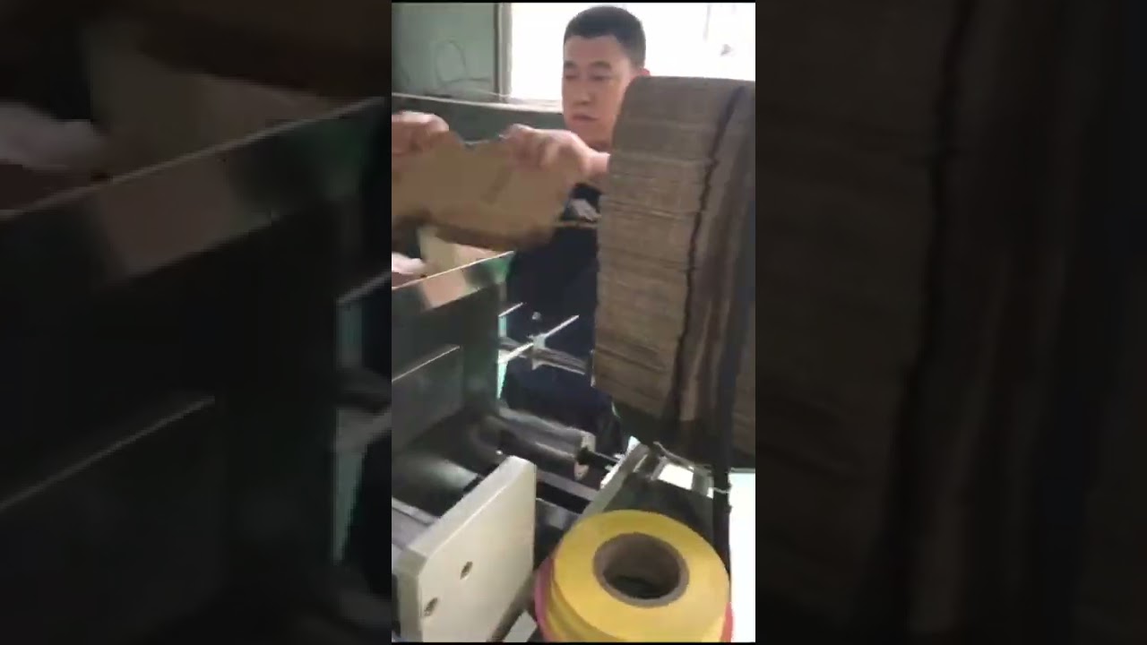 PRC Fast Food Box Producing Machine Carton converting machine