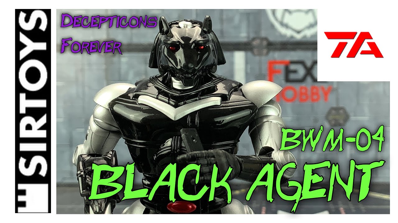 TransArt BWM 04 BLACK AGENT Transformers Masterpiece Beast Wars RAVAGE Review