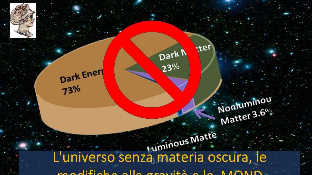 L'universo senza materia oscura, le modifiche alla gravità e le  MOND Parte 11 / rerun