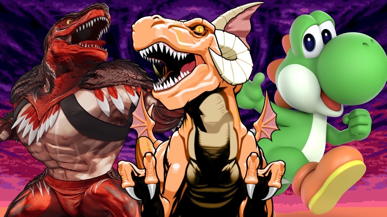 Top Ten Dinosaurs in Fighting Games