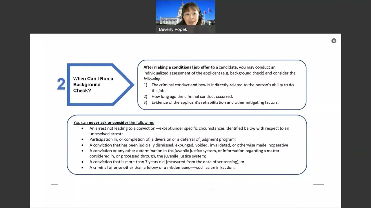 Fair Chance Ordinance Overview
