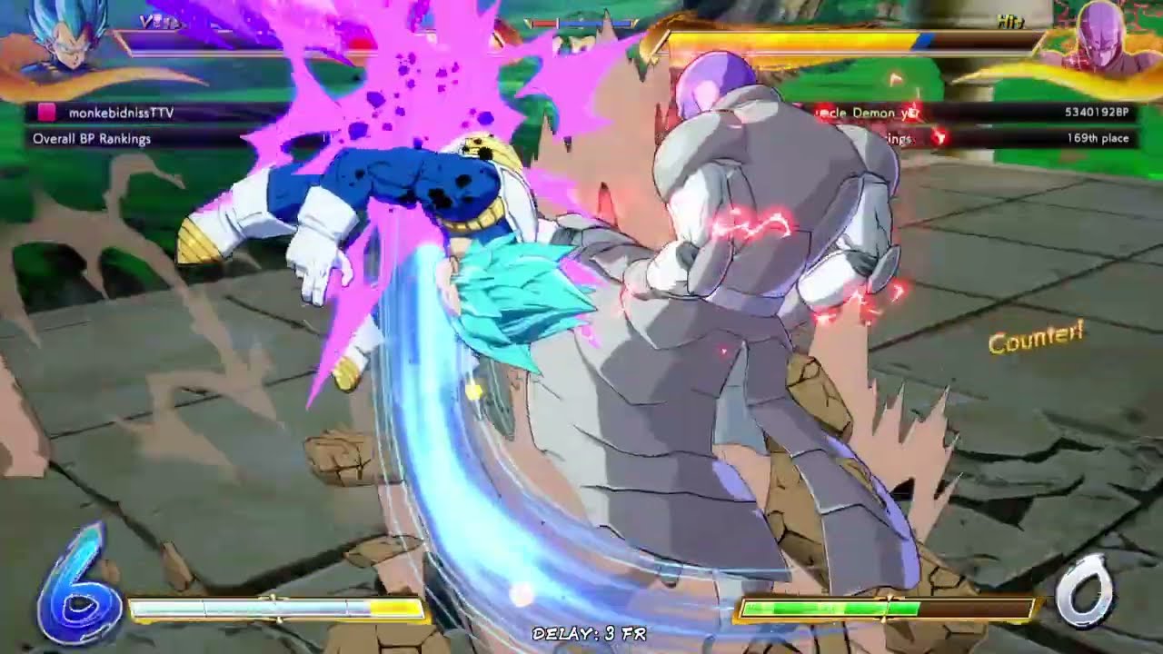Dbfz hit don't need teammates or big bang