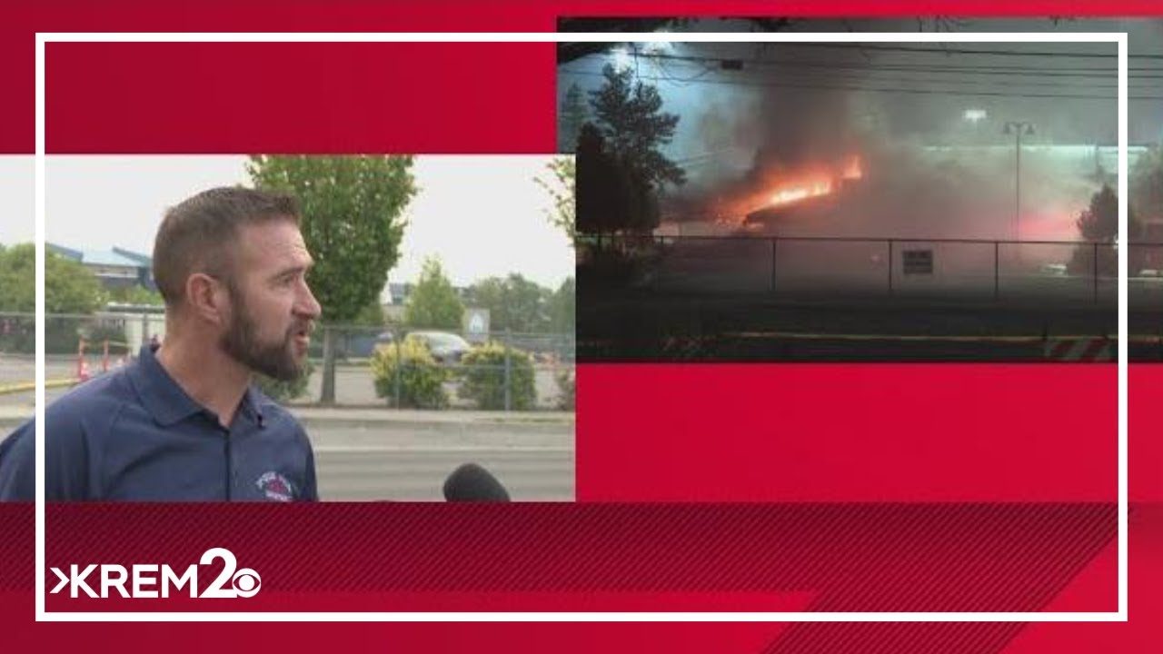 Spokane Valley Fire Department gives update on Avista Stadium fire