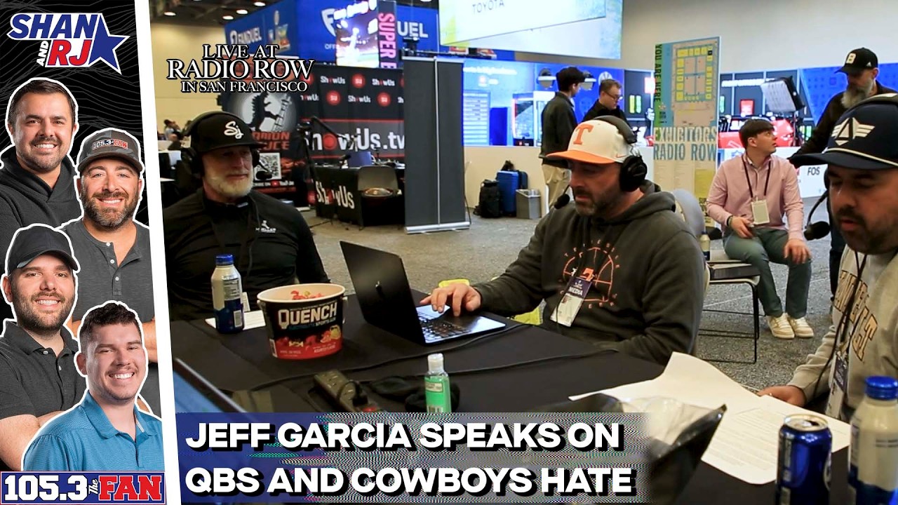Jeff Garcia Talked QB Development, Cowboys Hatred, And More Live From Radio Row | Shan & RJ