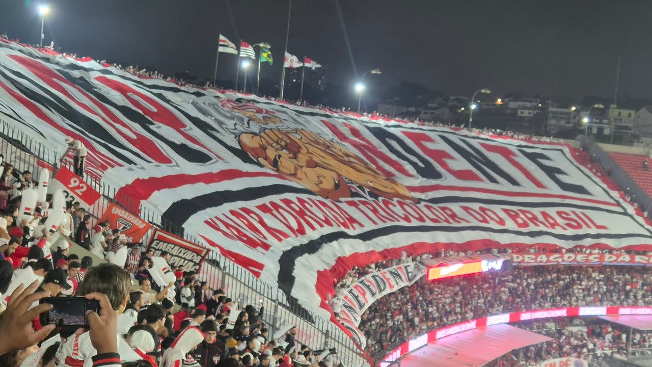BANDEIRÃO NOVO DA TORCIDA INDEPENDENTE | SÃO PAULO FUTEBOL CLUBE | MORUMBI