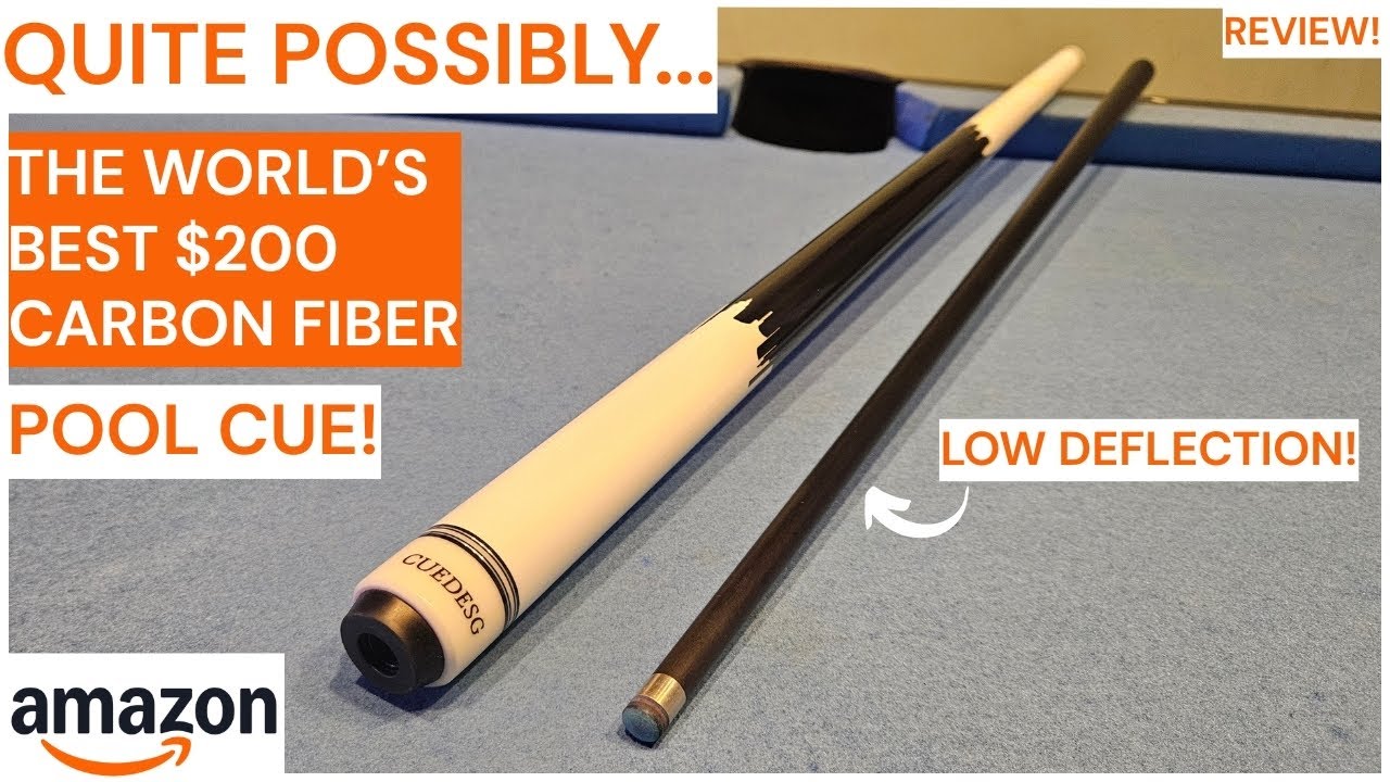 Best Budget Amazon Carbon Fiber Cue Stick!