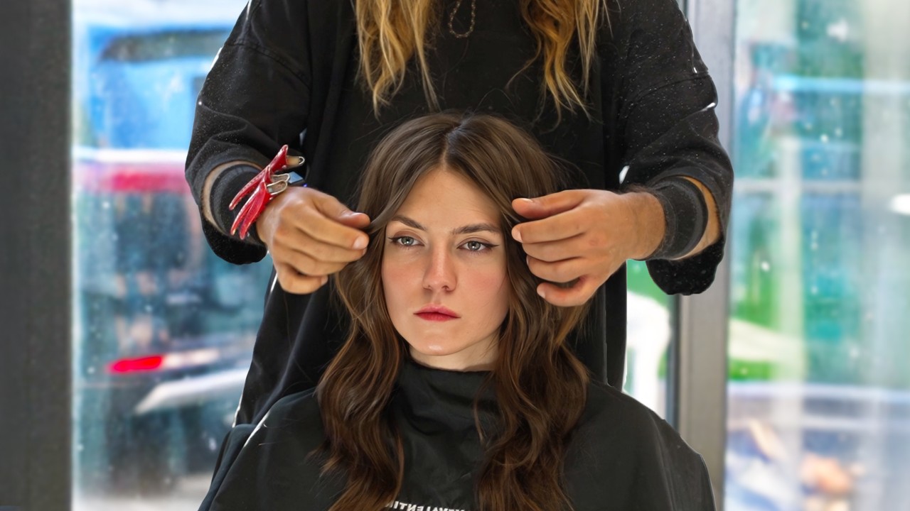 (ASMR) I Didn’t Expect This Result 😳 | Haircut by Russian Pro Stylist