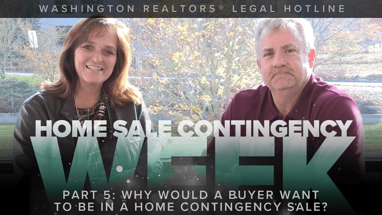 Home Sale Contingency Week, Part 5: Why Would a Buyer Want to be in a Home Contingency Sale?