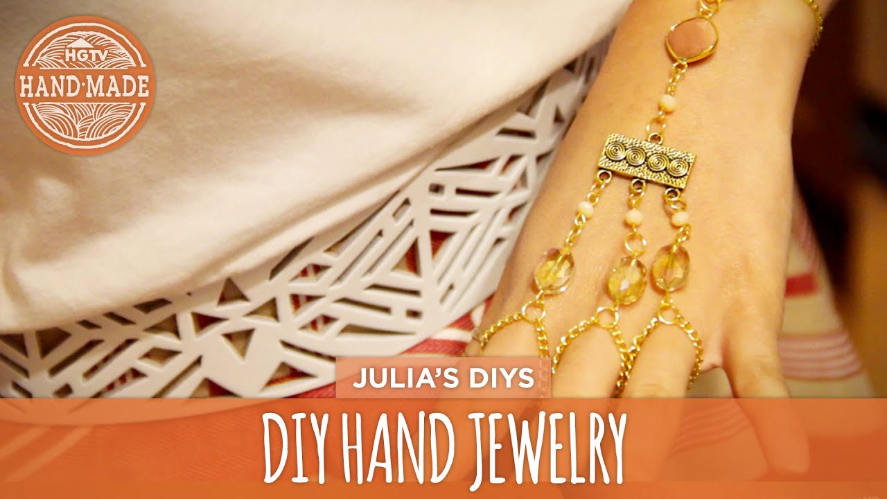 DIY Hand Jewelry with SecretLifeOfABioNerd! - HGTV Handmade