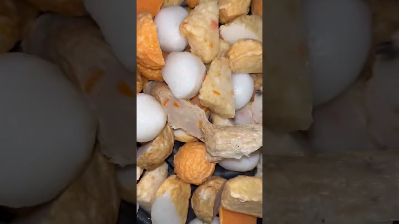 Oil Free Grill Frozen Fish Balls Quickly 