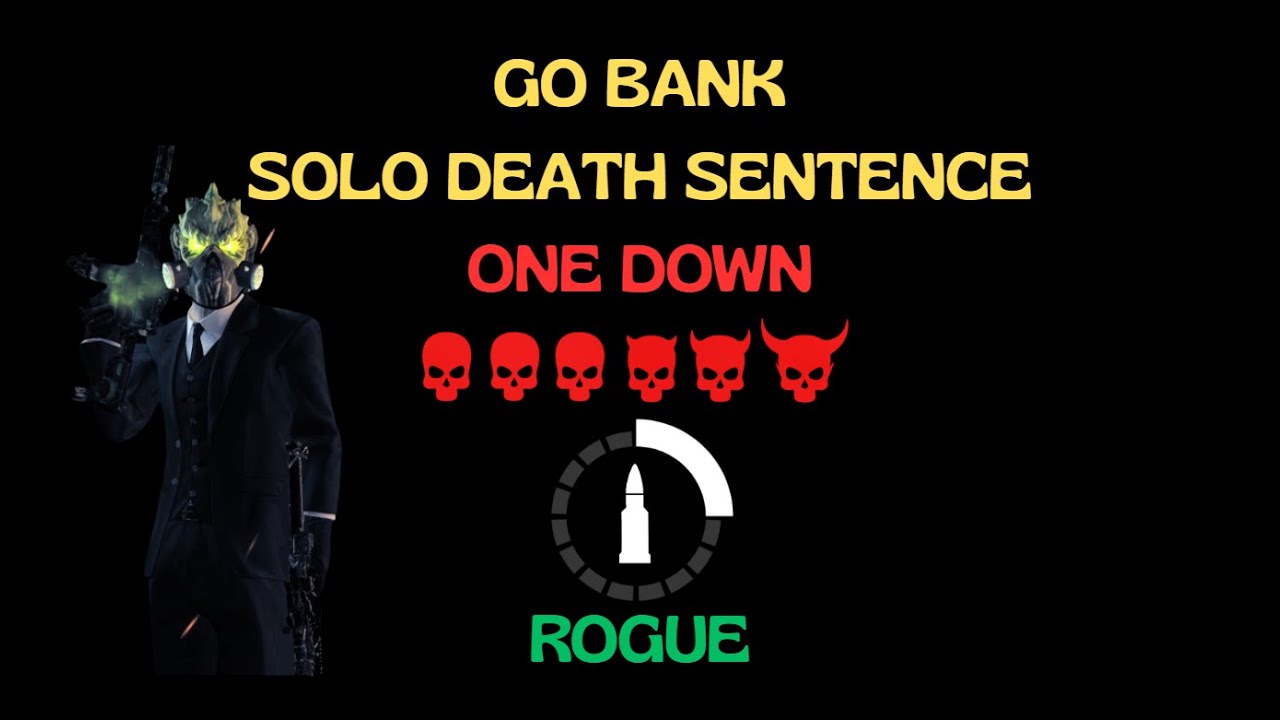 Payday 2 - GO Bank DSOD Solo (Rogue AK5 Build)