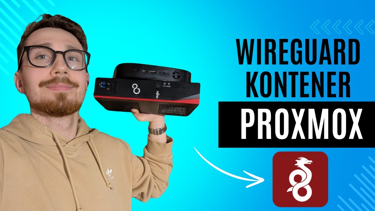 Zdalny Dostęp VPN do Homelaba w Kilka Minut - Kontener Wireguard w Proxmox | Zbuduj swój Homelab #01