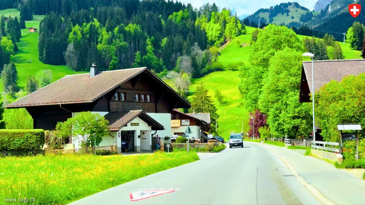 Picture Perfect Switzerland 🇨🇭: Beautiful Swiss Villages Gstaad and Saanen | #swiss #swissview