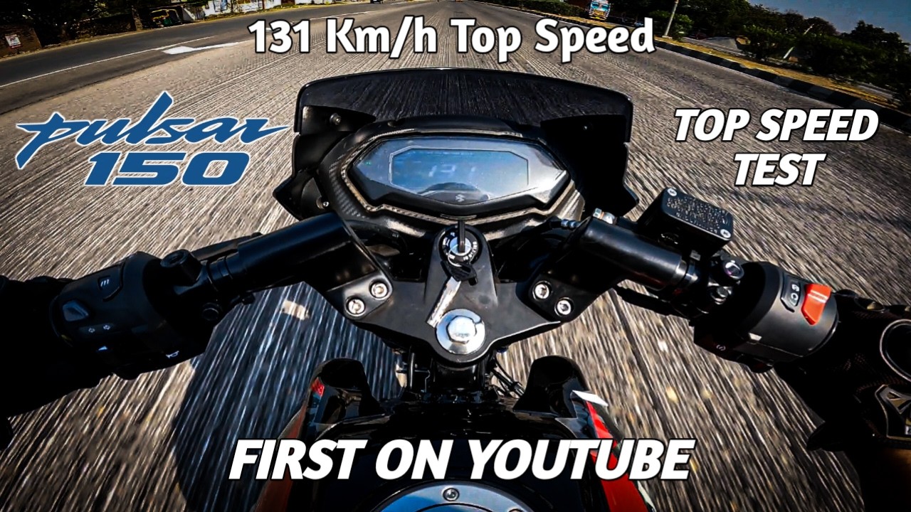 Bajaj Pulsar 150 | Top Speed Test