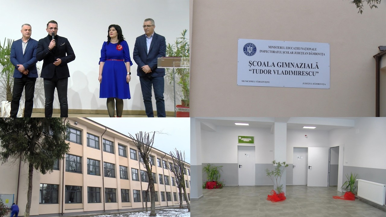 Târgoviște, s-a redeschis Școala 