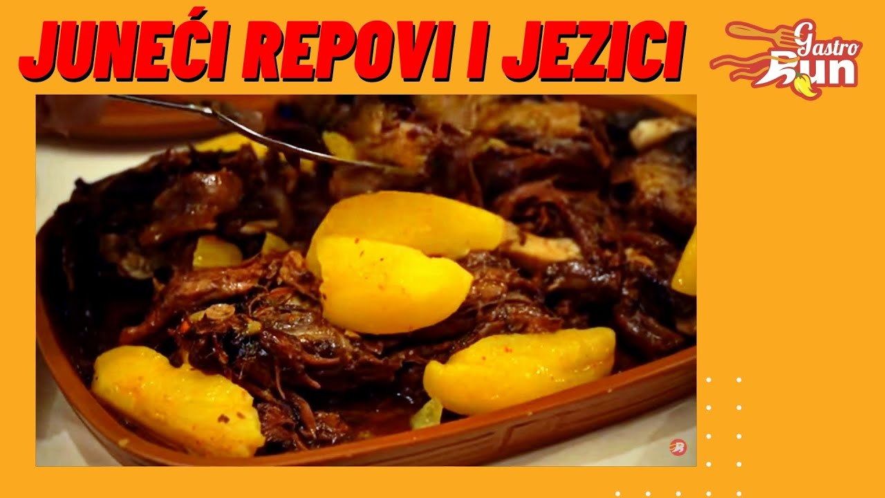 Juneći repovi i juneći jezici uz kavurmu - Najmekše meso koje smo probali! Kafana Tri fenjera, Niš