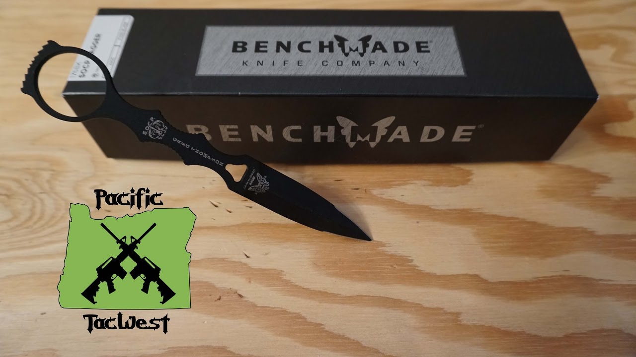 Benchmade176BK SOCP - Benchmade SOCP Dagger Fixed Blade