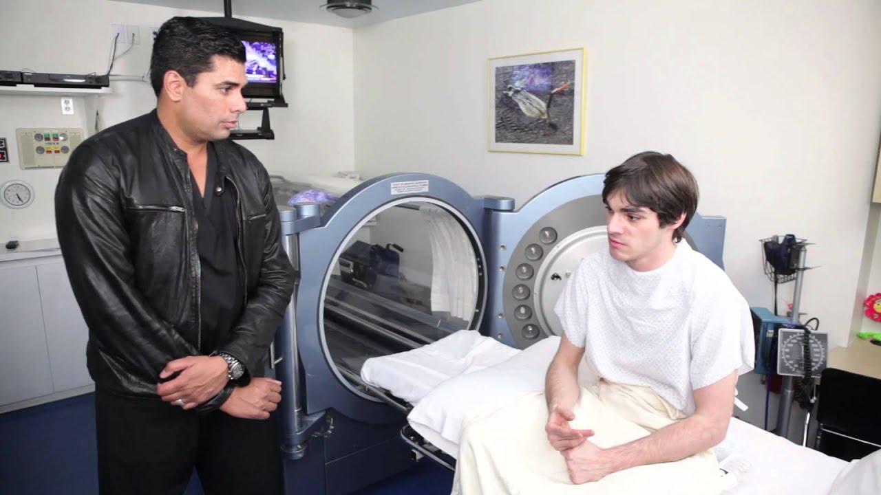 Hyperbaric Chamber with RJ Mitte
