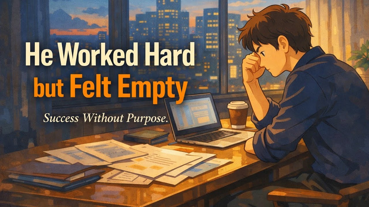 He Worked Hard but Felt Empty | Success Without Purpose | A Deep Life Story