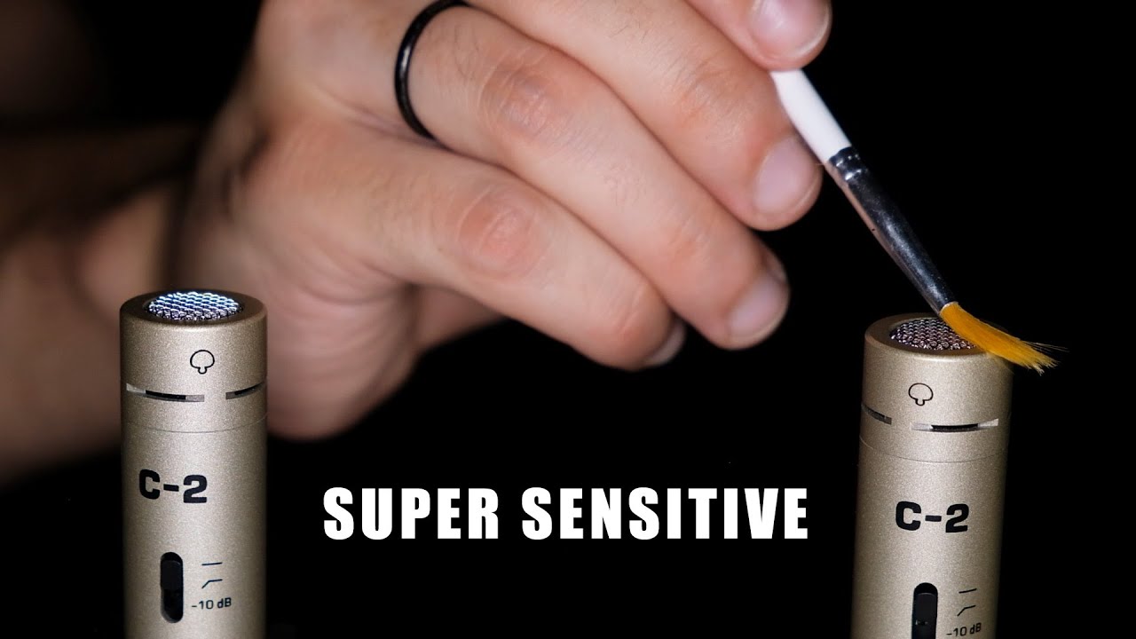 ASMR Super Sensitive Brushing, Clicking & Hand Sounds for Sleep