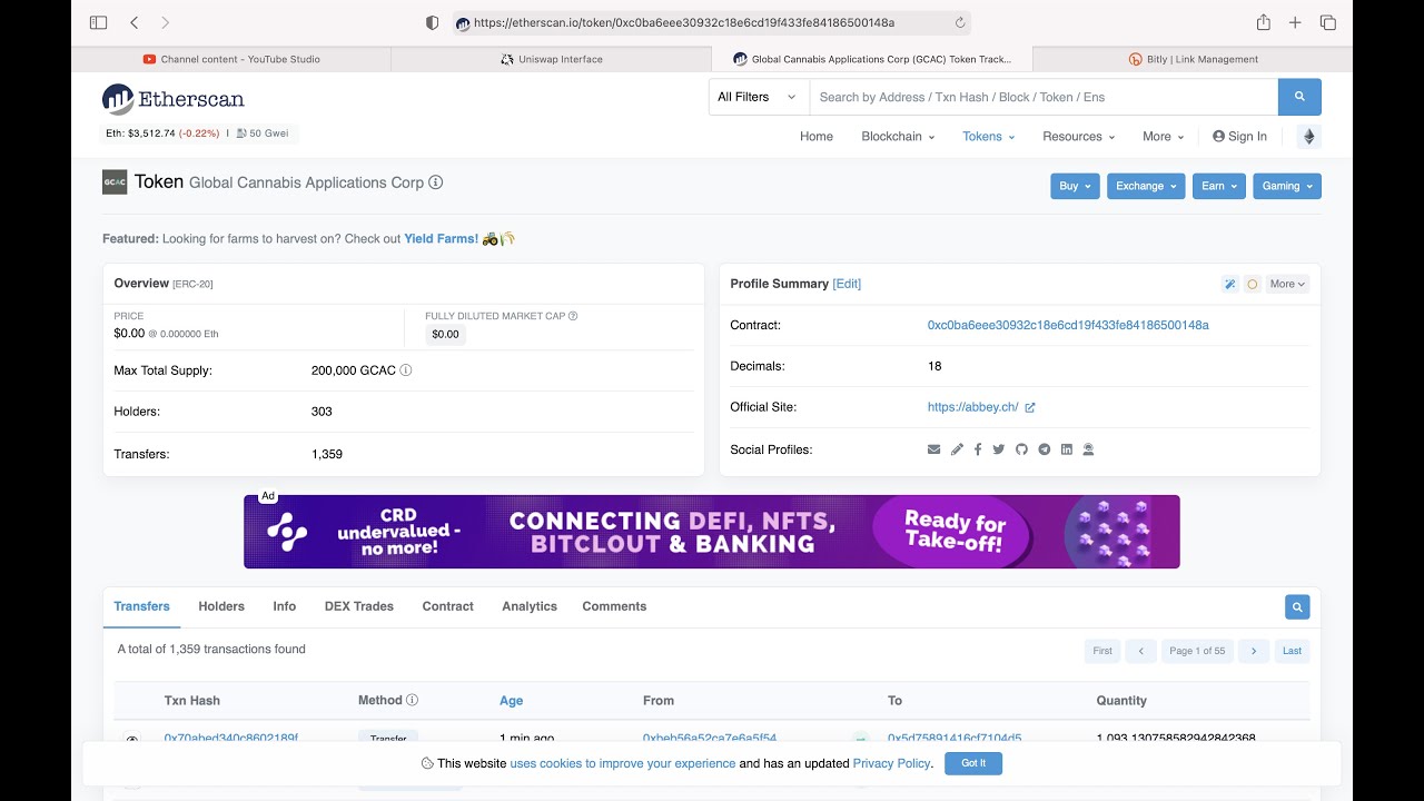 Buying Crypto Tokens on Uniswap Tutorial