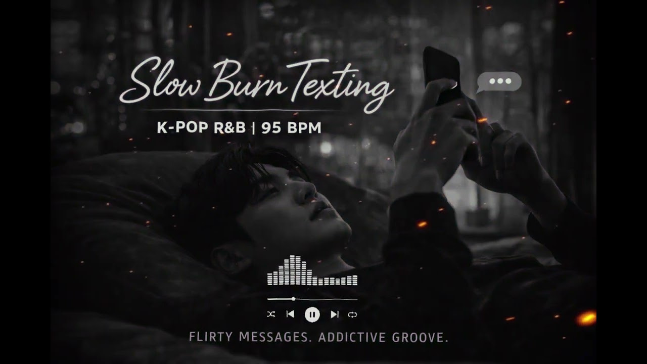 Slow Burn Texting | The K-Pop R&B That Makes You Stay Up